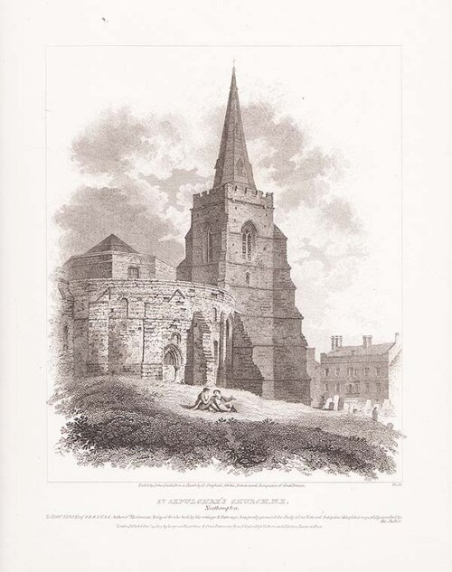 St Sepulchre's Curch NE Northampton 