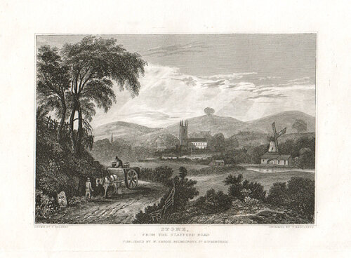Stone from the Stafford Road