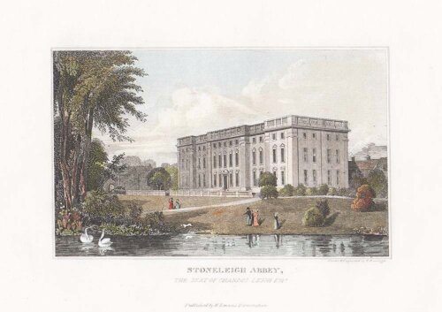 Stoneleigh Abbey the Seat of Chandos Leigh Esq 