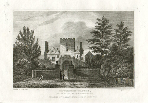 Stowerton Castle the Seat of Madam Grazebrook 