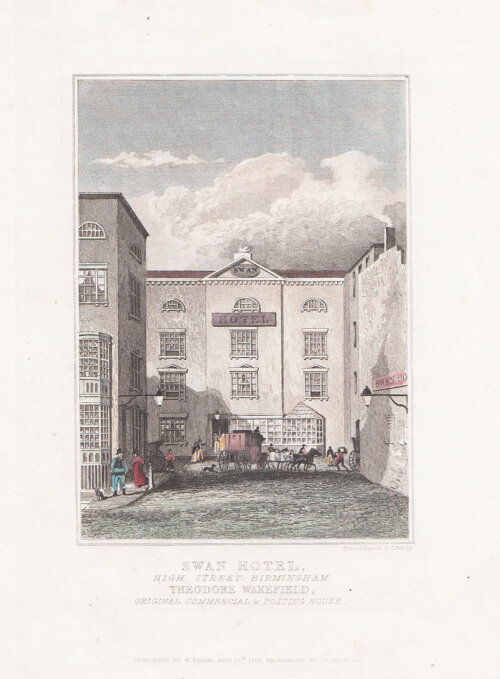 Swan Hotel High Street Birmingham 
