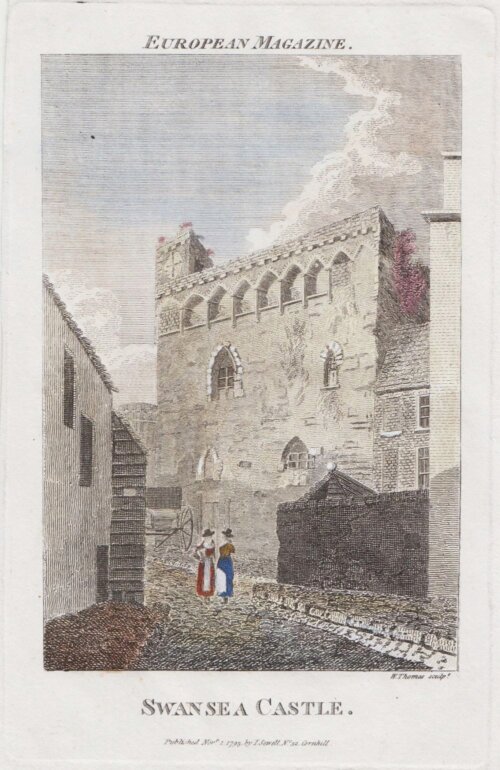 Swansea Castle.