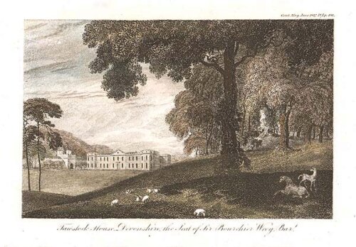 Tavistock House Devonshire the Seat of Sir Bouchier Wrey  Bart