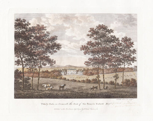 Tehidy Park in Cornwall the Seat of Sir Francis Bassett Bart  