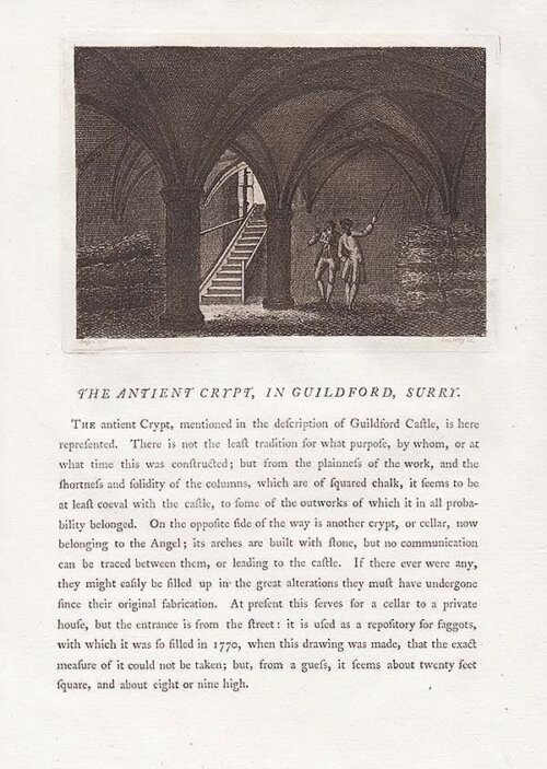 The Ancient Crypt in Guildford Surry 