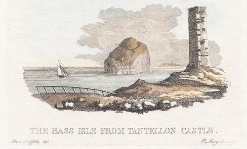The Bass Isle from Tantellon Castle