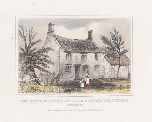 The Birth Place of Sir Isaac Newton Wolsthorpe Lincolnshire  