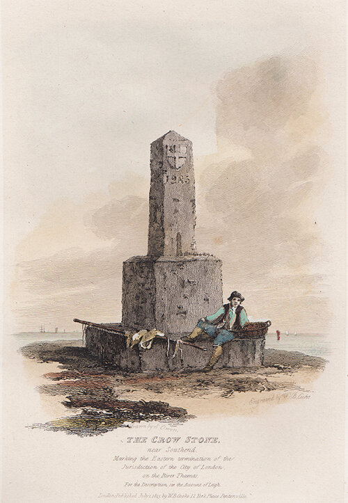 The Crow Stone near Southend.... 