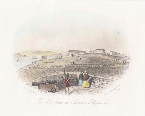 The Hoe from the Garrison Plymouth