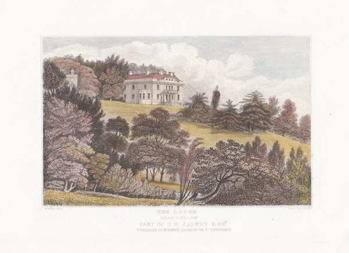 The Lodge near Ludlow Seat of TR Salwey Esq