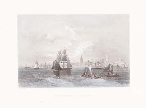 The Mersey at Liverpool 