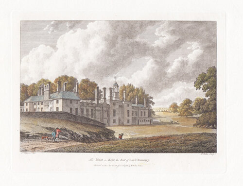 The Moat in Kent the Seat of Lord Romney