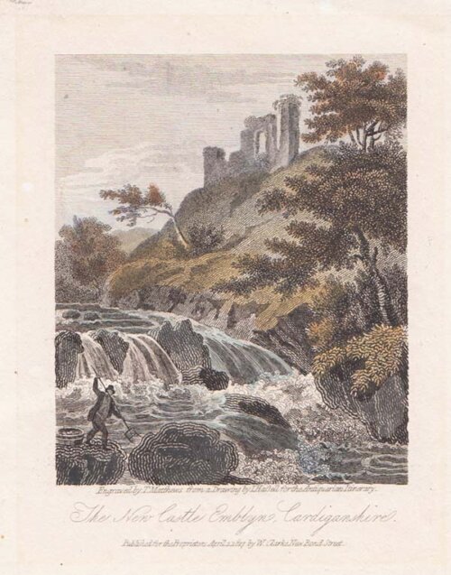 The New Castle Emlyn Cardiganshire