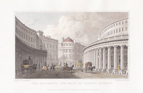 The Quadrant and part of Regent Street 