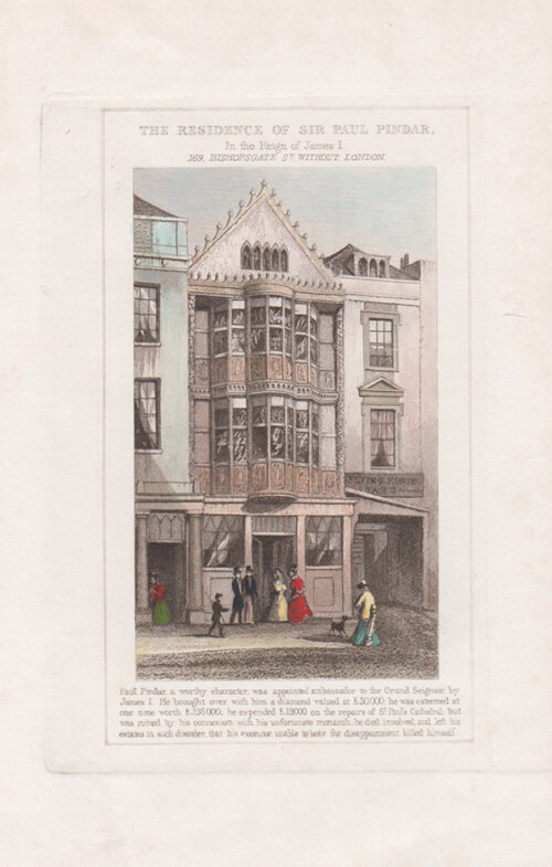 The Residence of Sir Paul Pindar....