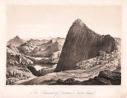 The Summit of Snowdon North Wales