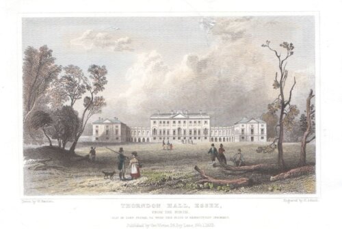 Thorndon Hall, Essex.  From the North.
