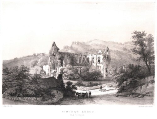 Tintern Abbey from the Priory.