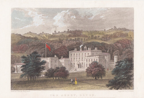 Tor Abbey Devon The Seat of Henry George Cary Esq 