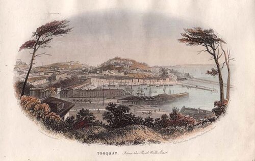 Torquay from the Rock Walk East