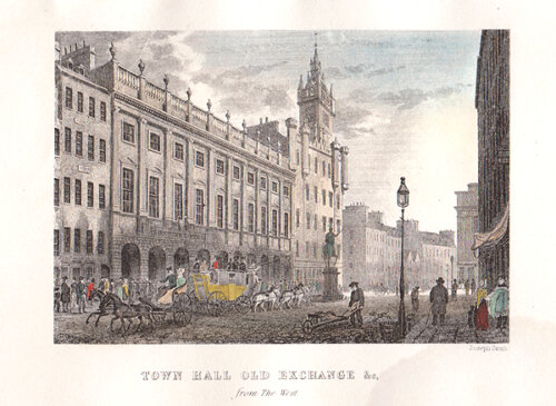 Town Hall Old Exchange &c from the West