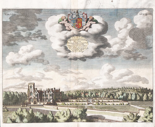 W by S Prospect of Trentham Hall 