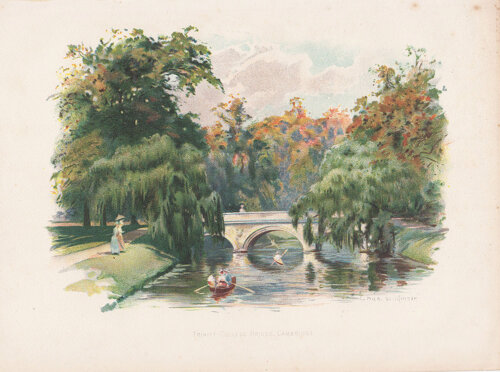 Trinity College Bridge, Cambridge.