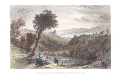 Valley of Troutbeck, Westmorland.