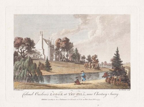 Colonel Onslow's Lodge at Try Hill near Chertsey Surrry