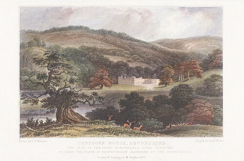 Ugbrooke House Devonshire The Seat og the Right Honourable Lord Clifford 