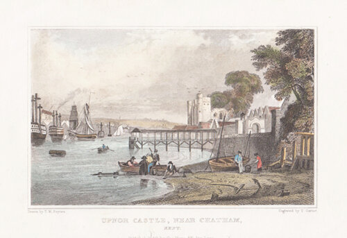 Upnor Castle near Chatham Kent