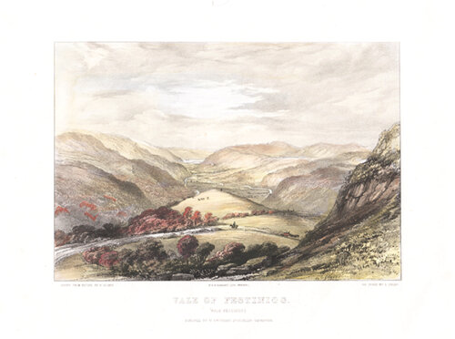 Vale of Festiniog from Festiniog 
