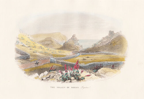 The Valley of Rocks Lynton