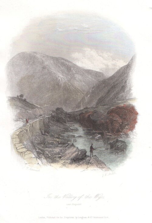 In the Valley of the Wye near Rhayader.