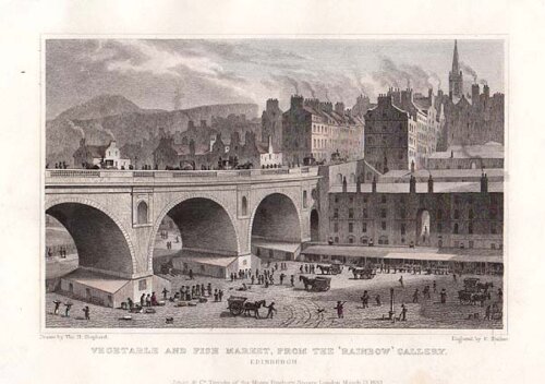 Vegetable and Fish Market from the 'Rainbows' Gallery