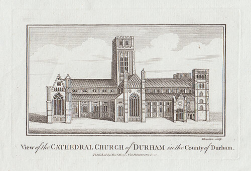 View of the Cathedral Church of Durham 