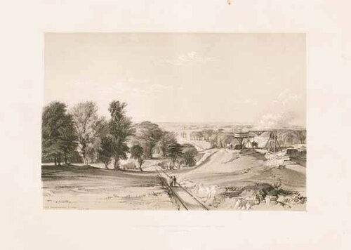 View from above Kilsby Tunnel  July 10th 1837