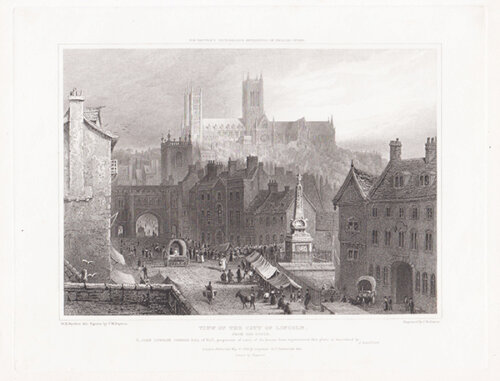 View of the City of Lincoln from the South