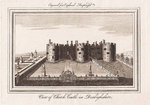 View of Chirk Castle 
