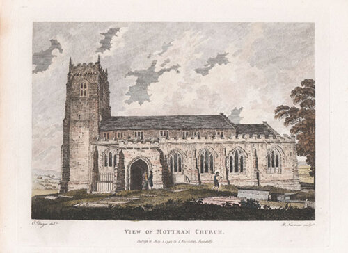 View of Mottram Church
