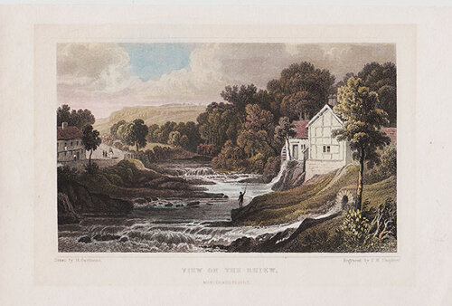 View on the Rhiew Montgomeryshire