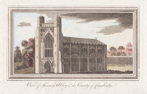 View of Thorney Abbey in the County of Cambridge.