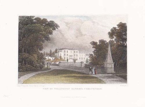 View of Wellington Mansion Cheltenham