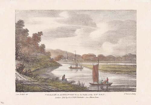 Village of Ashelworth on the banks of the Severn