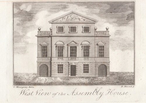 West View of the Assembly House.