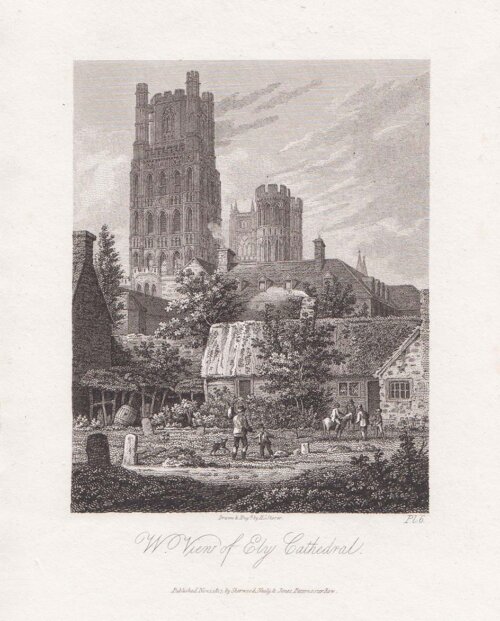 W View of Ely Cathedral 