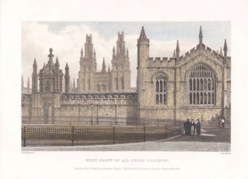West Front of All Souls College