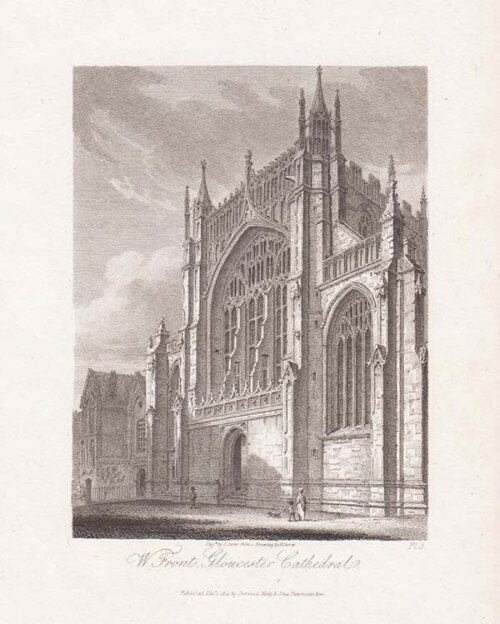 W Front Gloucester Cathedral