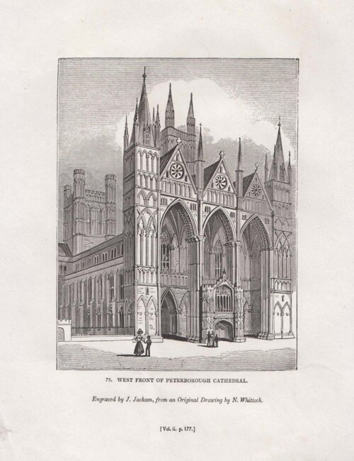 West front of Peterborough Cathedral