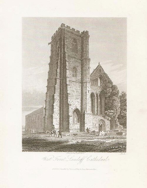 West Front Llandaff Cathedral 